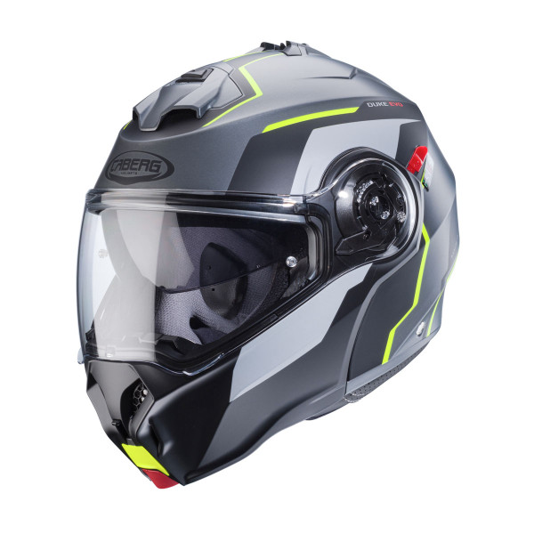 CABERG Caberg Duke Evo Move Gun/Black/Yellow X-Small Helmet
